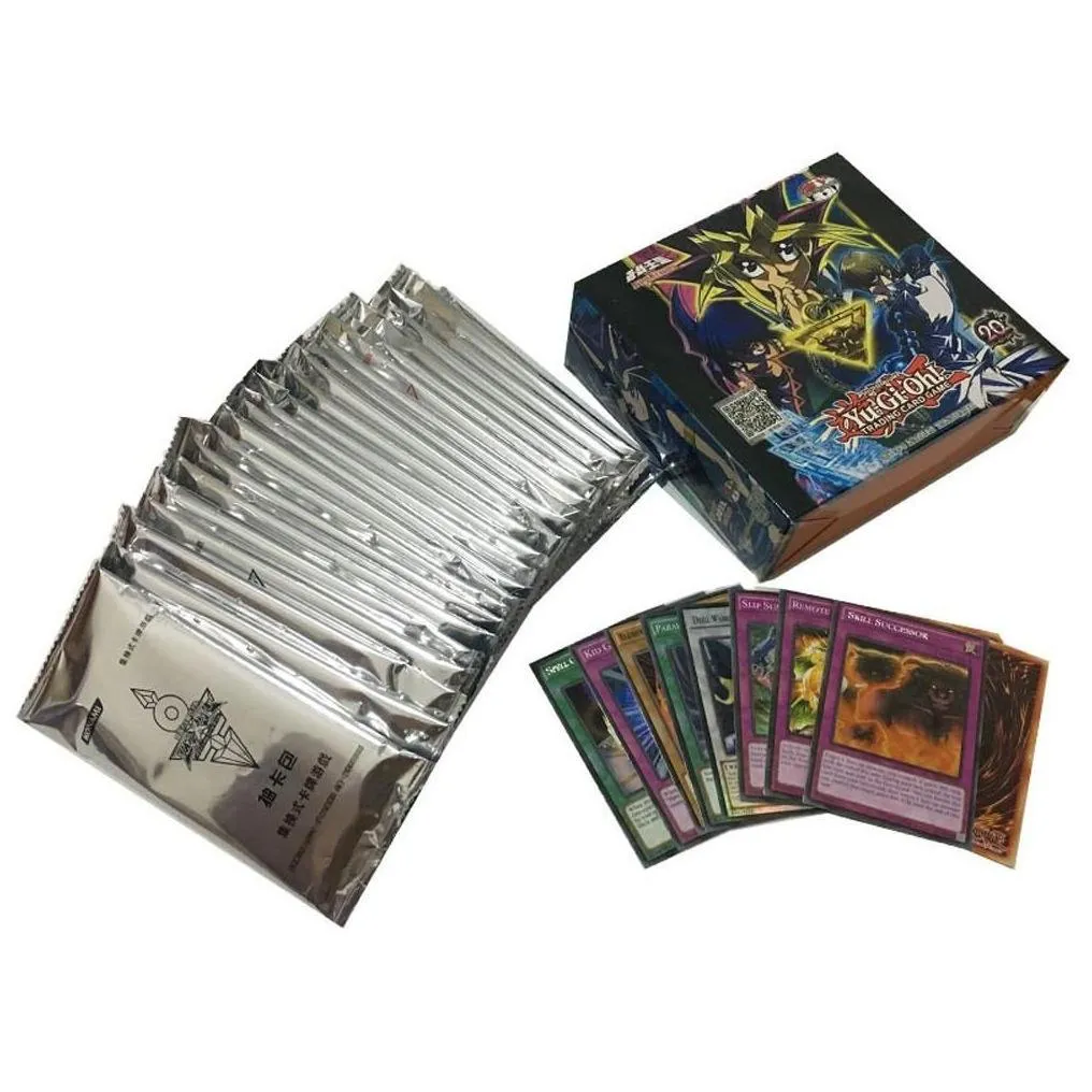 Card Games Yugioh Legend Deck 240Pcs Set With Box Yu Gi Oh Game Collection Cards Kids Boys Toys For Children Figure Cartas Drop Deli