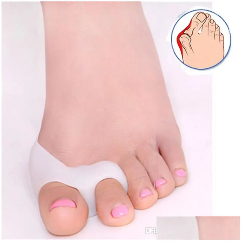 little big toe separator pinkie thumb for daily use silicone gel toe bunion guard foot care