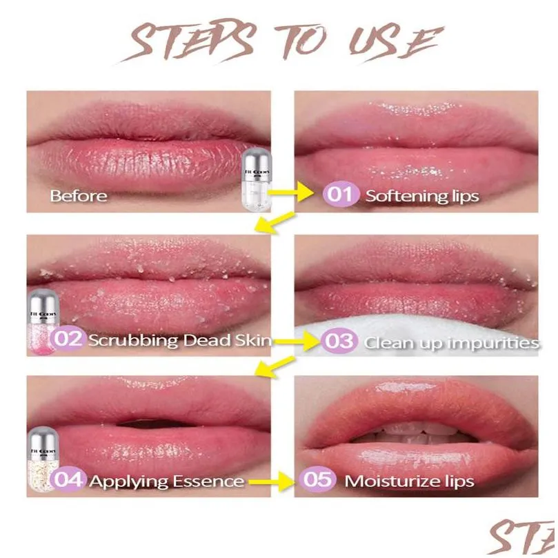 fit colors y lips plumper lip gloss moisturizing mini capsule lipstick instant volume plump