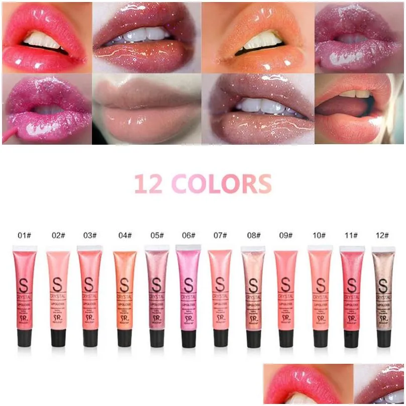 moisturizing lip gloss candy color waterproof glitter liquid lipstick lips makeup nutritious shimmer cosmetics