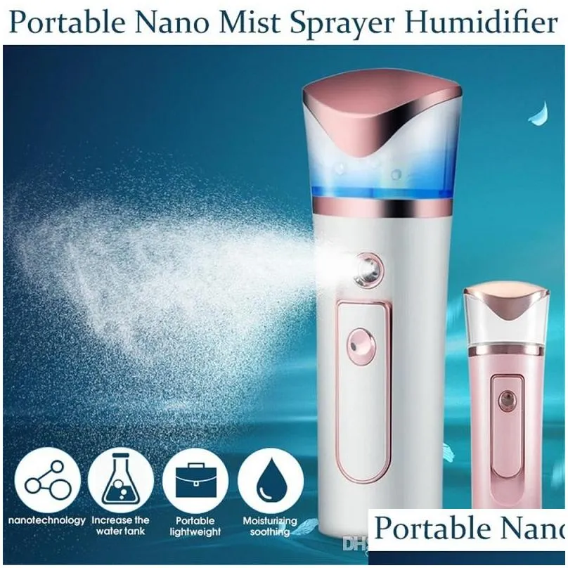 portable nano facial moisturizing handy atomization mister humidifier facial cleanser mist spray face skin care tools