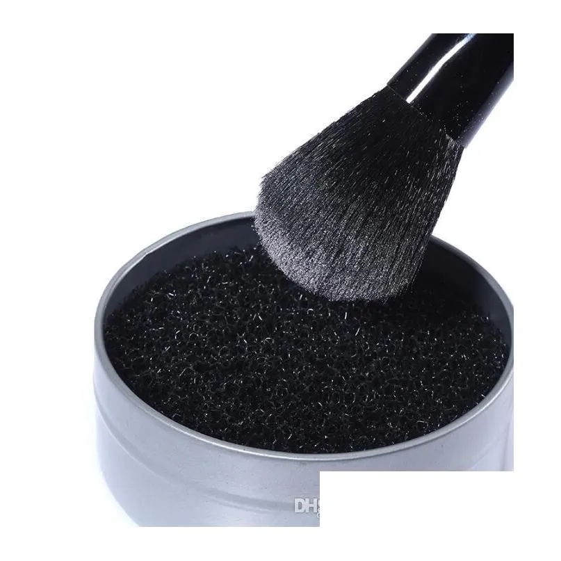 color cleaner makeup brush cleaning tools color removal dry cleaner sponge brush absorb cosmetic clean brush color switch box