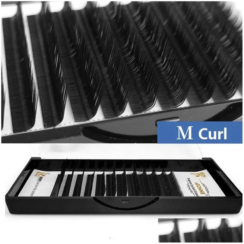 eyelash grafting l lc ld m curvature silk matte round hair eye lashes wholesale spot curvature thick false eyelashes