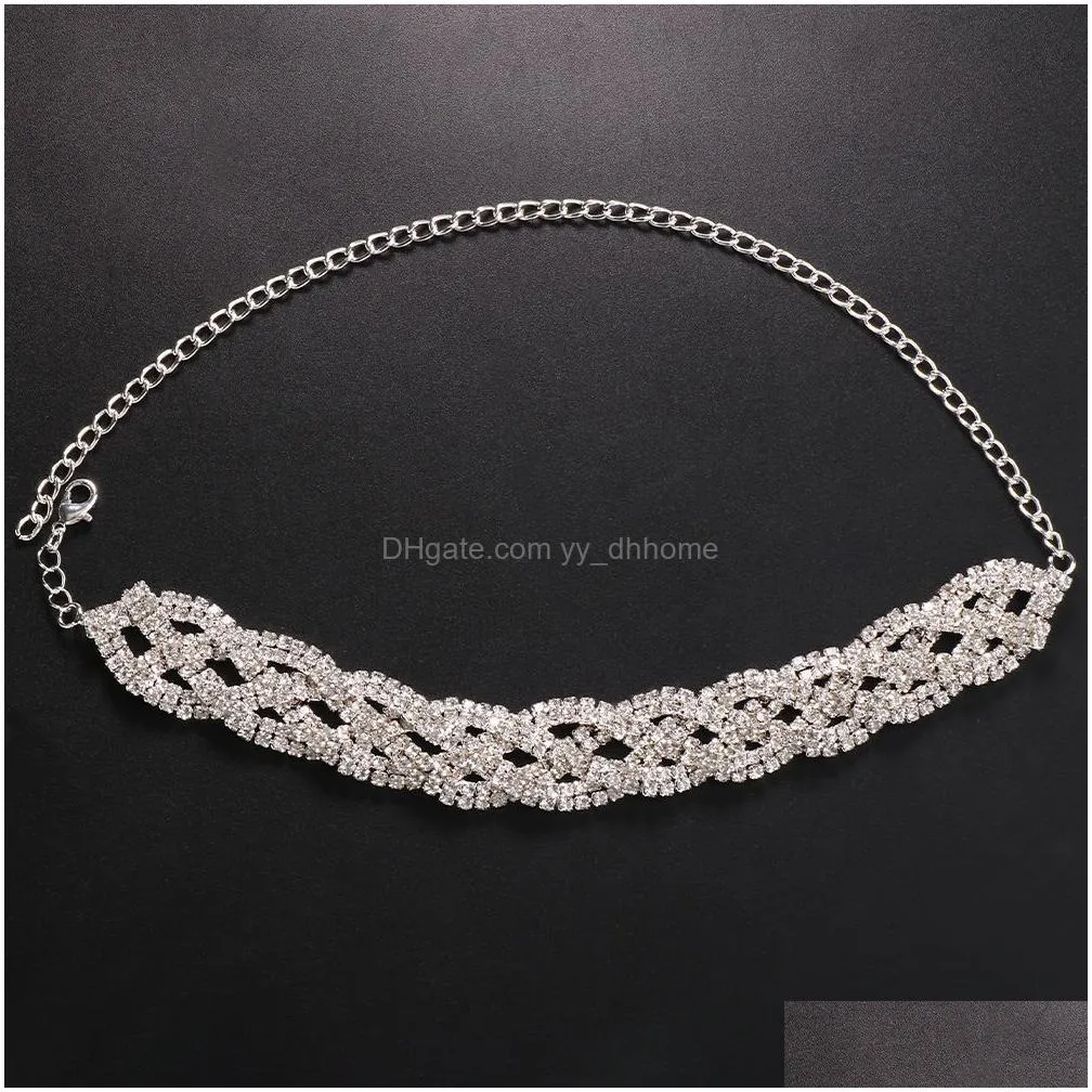 erotic sexy arrivals full diamond anklet fashion rhinestone sexy high heel ankle chain womens anklet