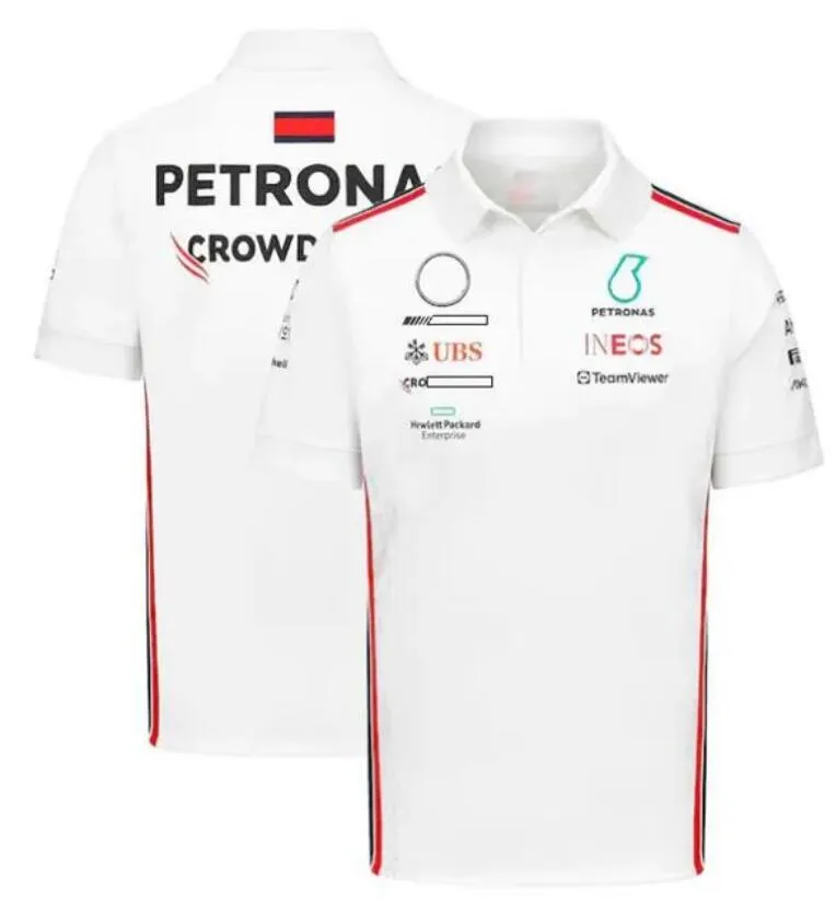 F1 Formula One racing polo suit summer team short-sleeved T-shirt same custom