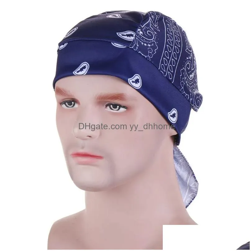 paisley muslim inner hijab caps men pirate underscarf undercap scarf turban beanies ramadan islamic wear headband bonnet