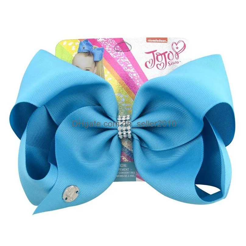 8 inch multicolor ribbon butterfly festival hair clip lovely baby barrette children flower hairpin headwear accessories