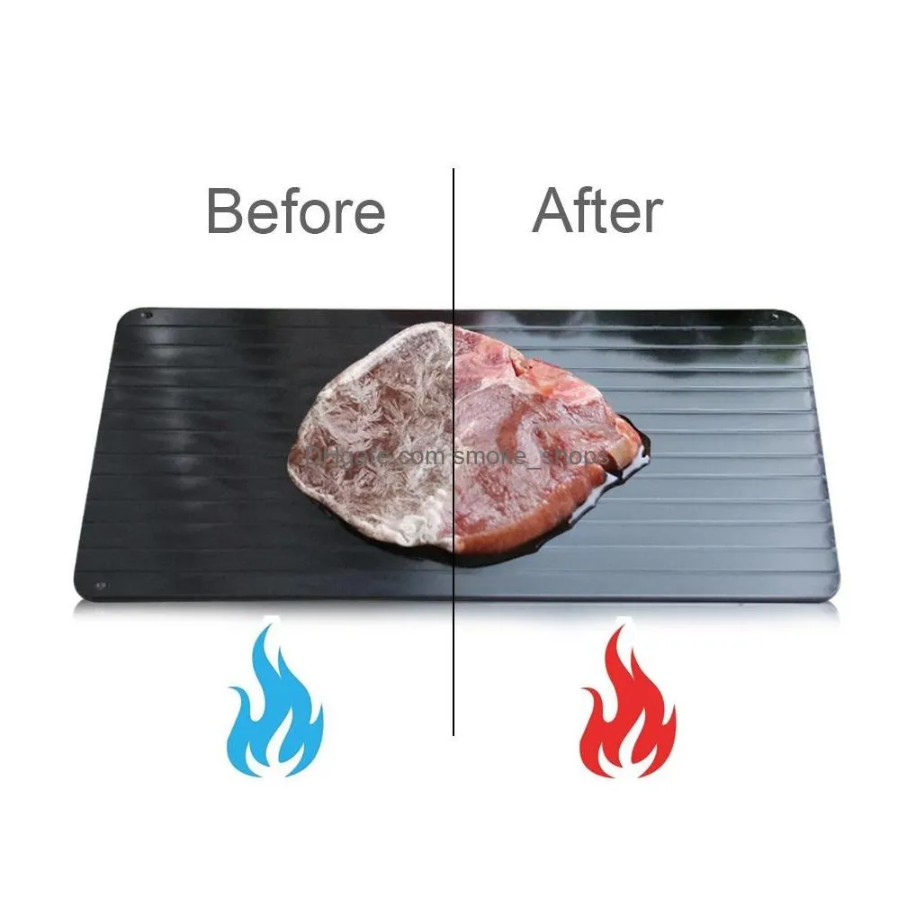 chopping board quick thawing food fast frozen meat chopping board tool kitchen defrosting tray without electricity microwave dh0485