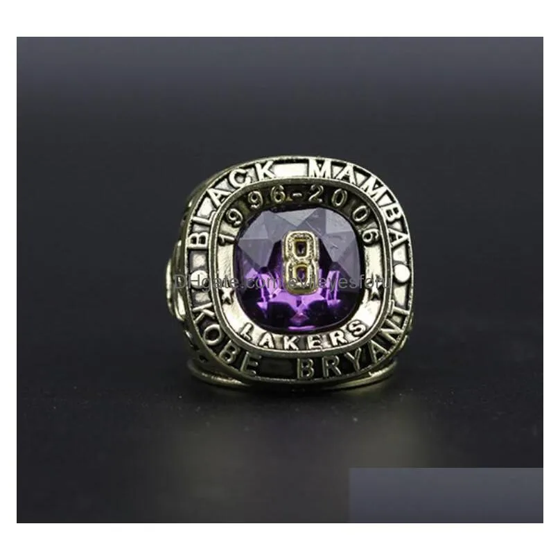 8 24 bryant basketball national team champions championship ring with wooden box souvenir men fan gift 2023 wholesale