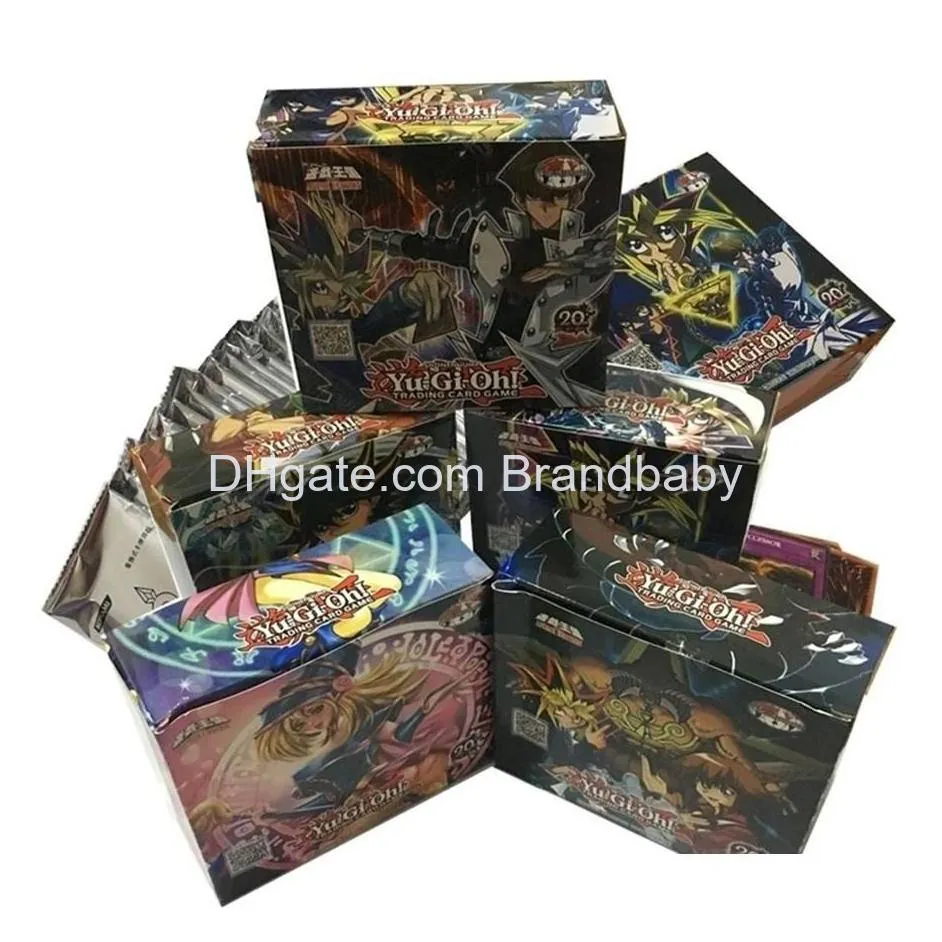 card games yugioh legend deck 240pcs set with box yu gi oh anime game collection cards kids boys toys for children figure cartas