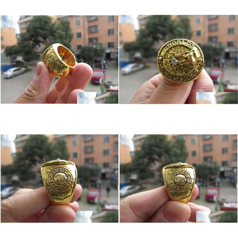 1907  world series baseball championship ring sport souvenir men fan gift 2022 2023 wholesale hip hop punk jewelry