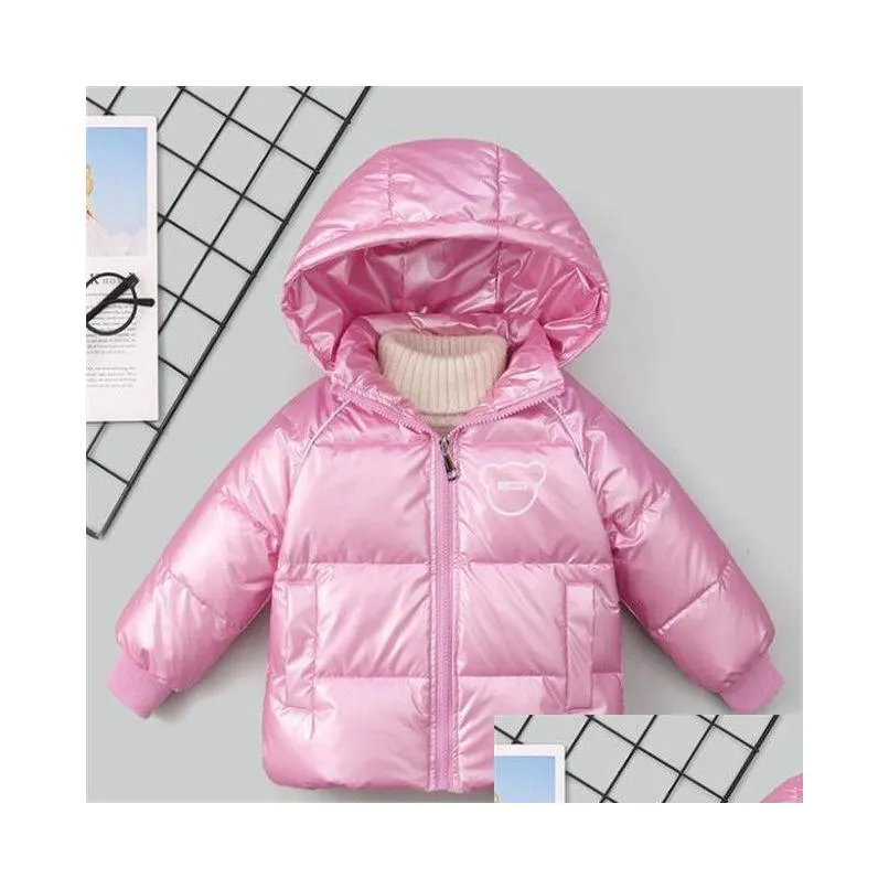 kids hooded thick duck down coat jackets children boys girls outerwear 26 years winter clothes