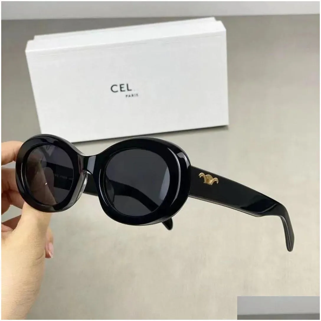 sunglasses retro cats eye for women ces arc de triomphe oval french high street drop delivery fashion accessories dhpbg