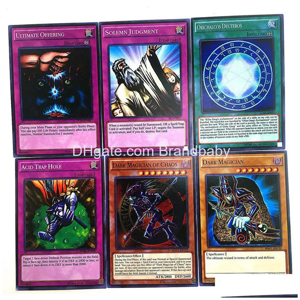 card games yugioh legend deck 240pcs set with box yu gi oh anime game collection cards kids boys toys for children figure cartas