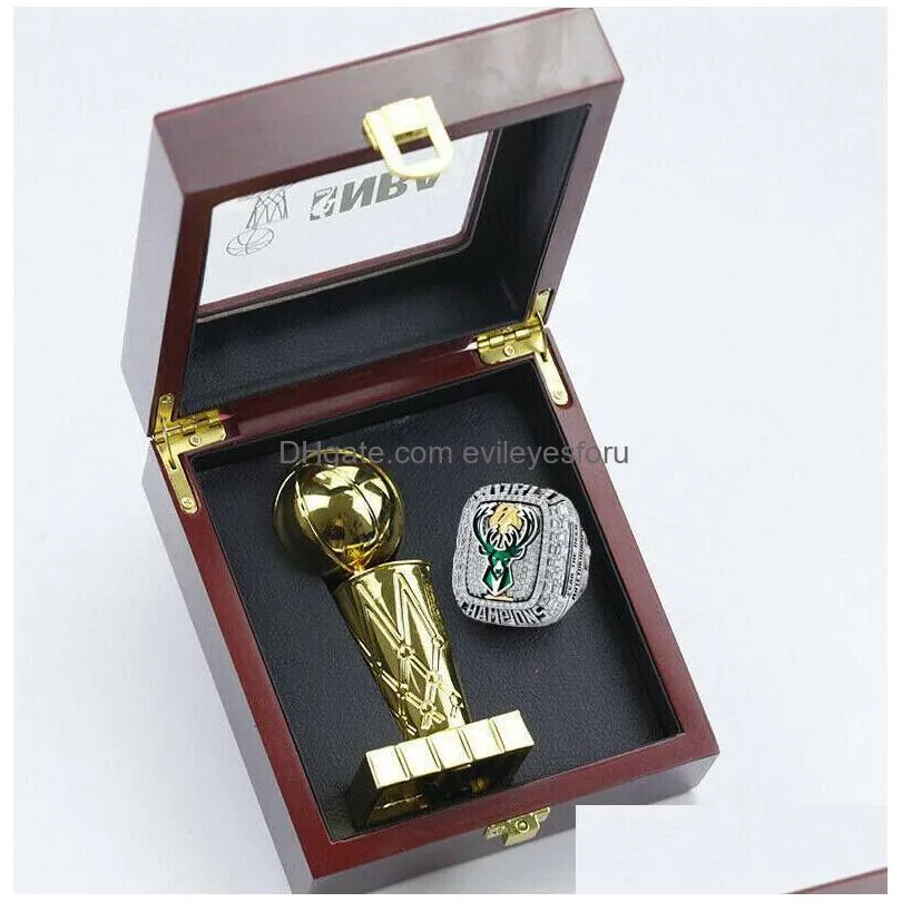 56pcs 1967 to 2023 basketball team champions championship ring trophy with wooden display box set sport souvenir men women fan brithday gift 2022 2024 hip hop