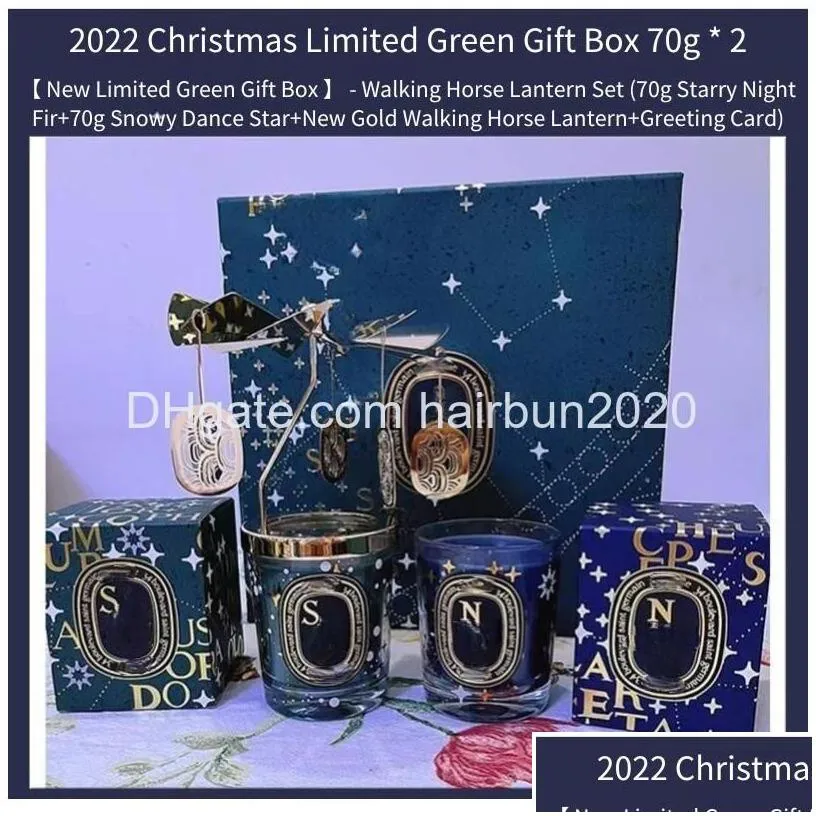 candles 190g scented candle including box dip colllection bougie pare christmas limited gift box set holiday gift wedding companion