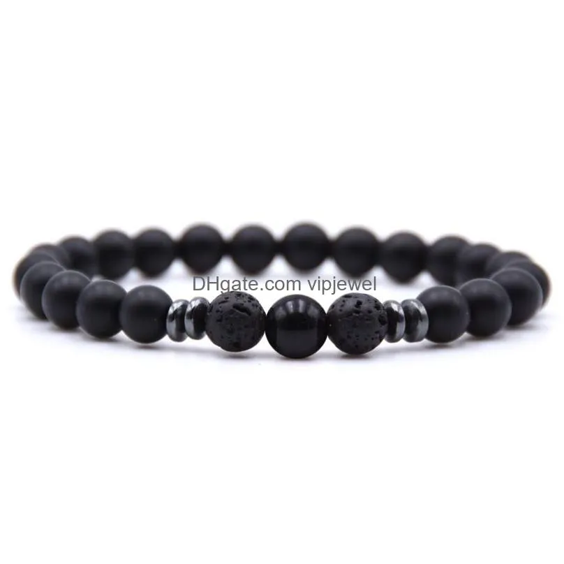 men women 8mm tiger eye energy beads bracelet gift elastic natural stone yoga bracelets bangle 18 styles charm jewelry wholesale
