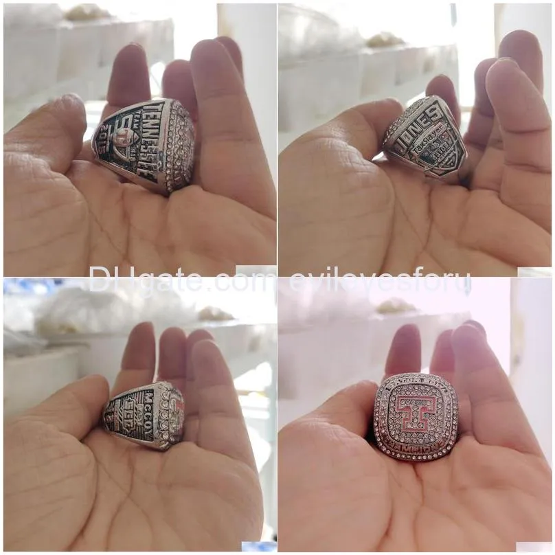 2020 wholesale 2015 tennessee national championship ring fashion gifts from fans and friends leather bag parts accessories