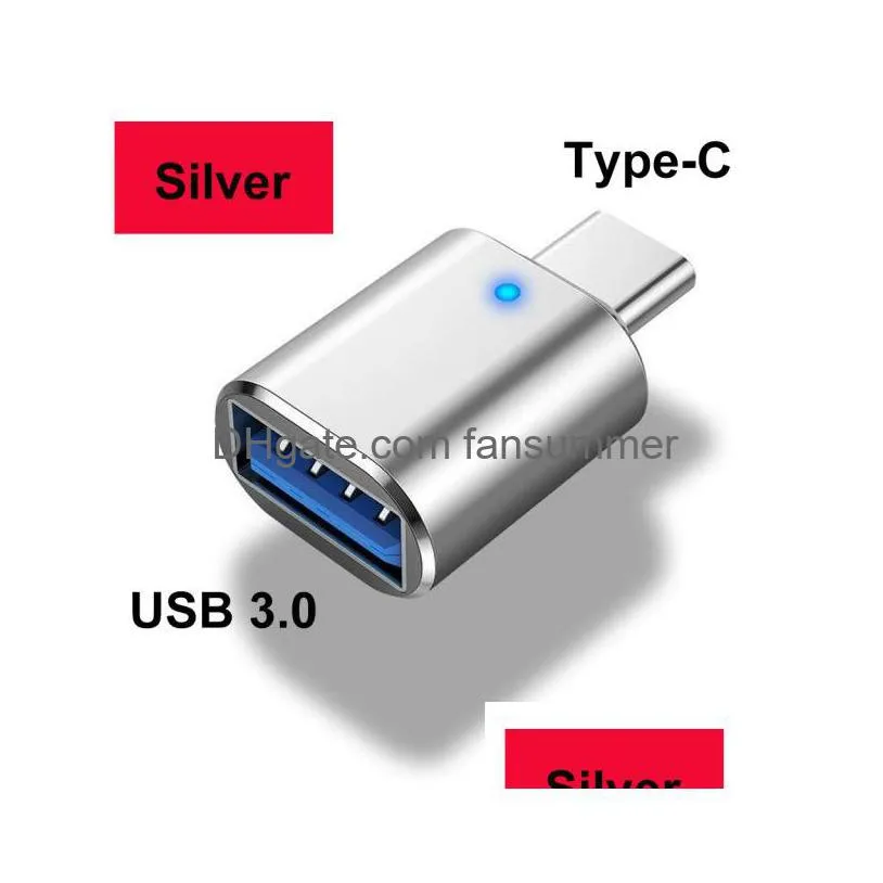 usb 3.0 to type c adapter usb c otg adapter for macbook poco samsung s20 otg connector usb adapter