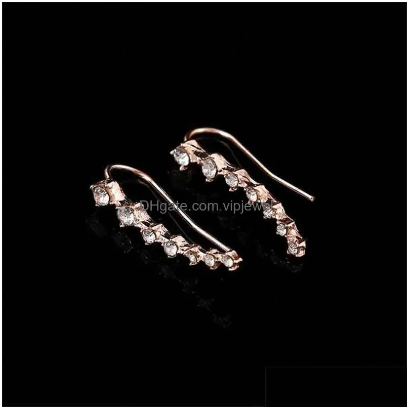 korean version of the highend korean drama with the same rhinestone long bride earrings valentines day birthday bridesmaid earrings