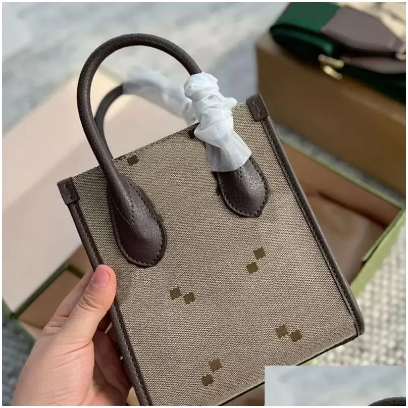2023 women zither score bag fashion phone handbags real leather canvas shoulder bags unisex letter casual girls detachable wide cross grain strap tote high