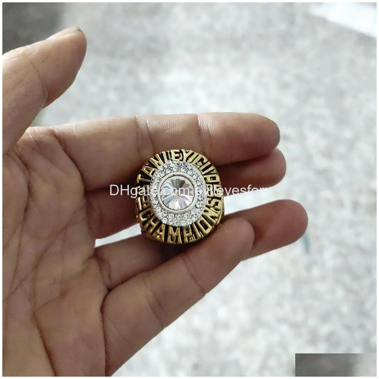 2020 fashion souvenir edmonton1983 1984 1985 1987 1988 1990 championship ring fashion rings bag parts