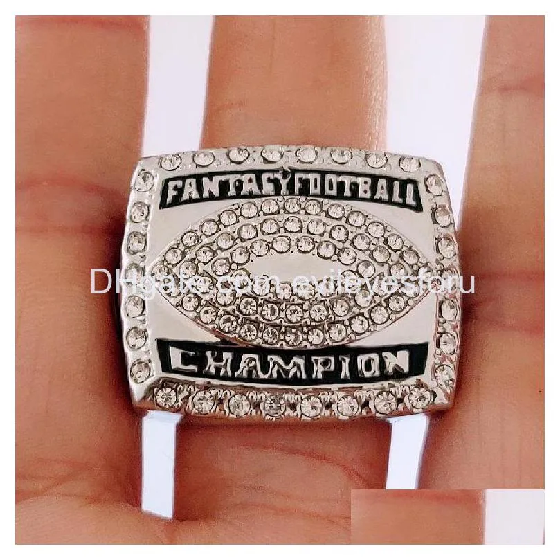 2020 fashion souvenir 2018 fantasy football championship fashion rings bag parts