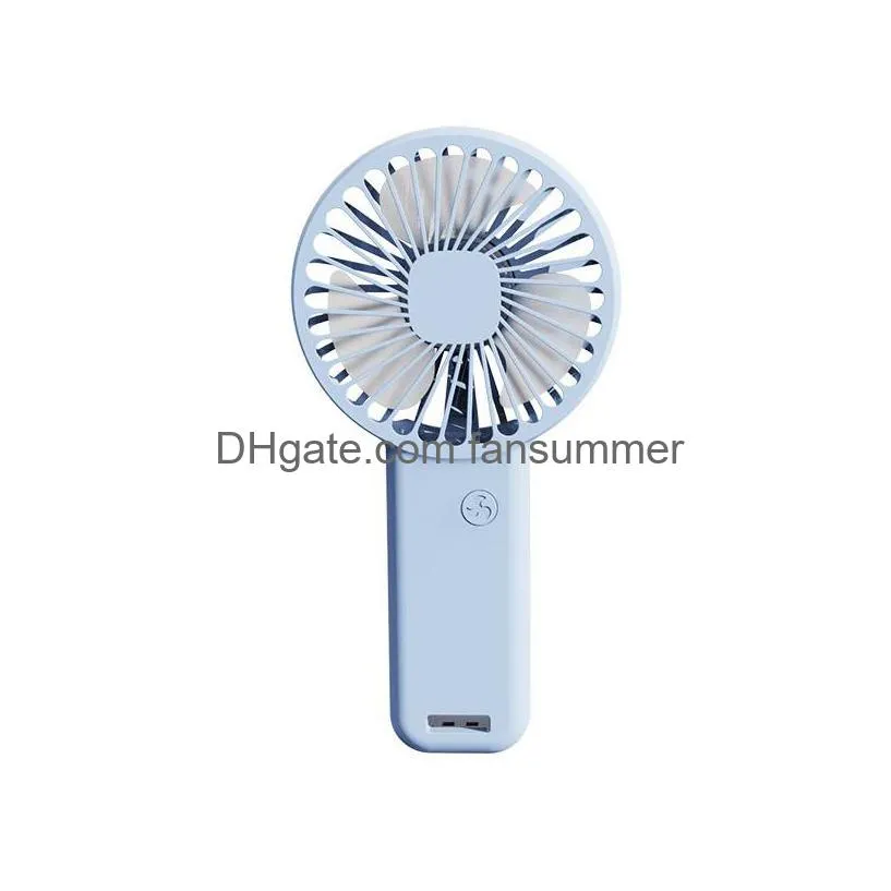 handheld mini fan portable pocket hand held fans usb gadgets rechargeable 3 speed personal desk fan for student home office summer