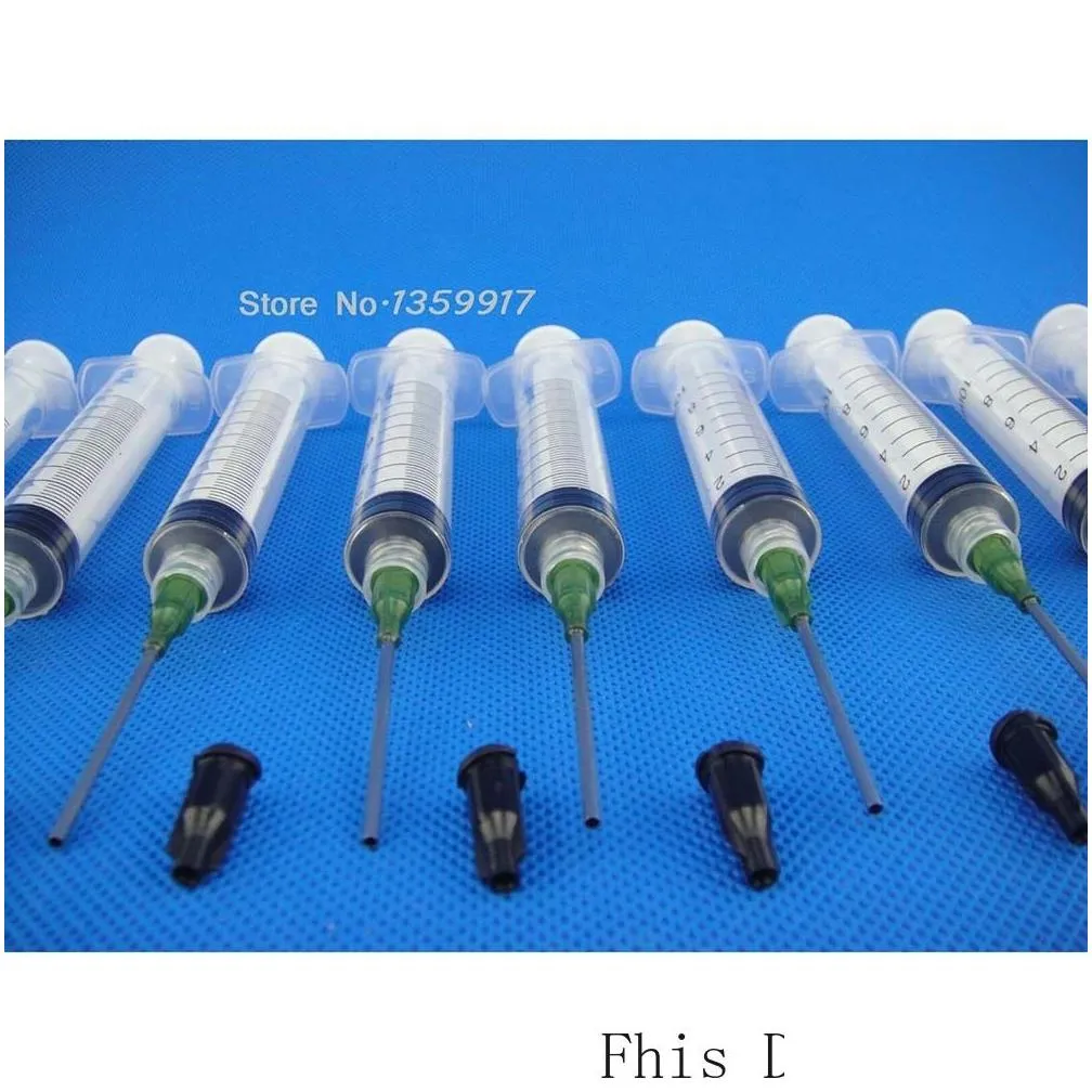 10ml syringes with 14g 1.5 blunt tip needle great pack of 50