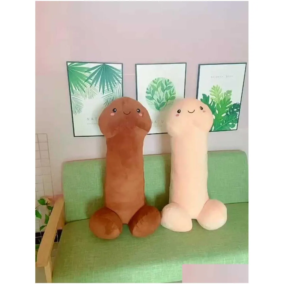 40cm 60cm 80cm penis shape decorative pillow for home decoration plush stuffed toy adult long dick pillow 2108315281765