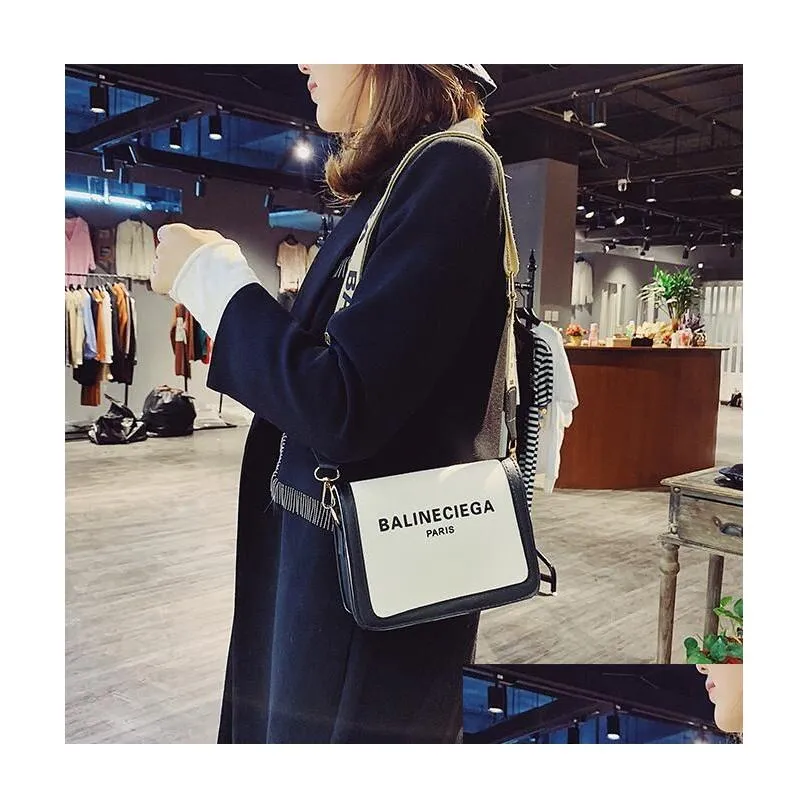 fashion design pu leather crossbody bags for women luxury korean version simple shoulder bag female purse and handbag h001