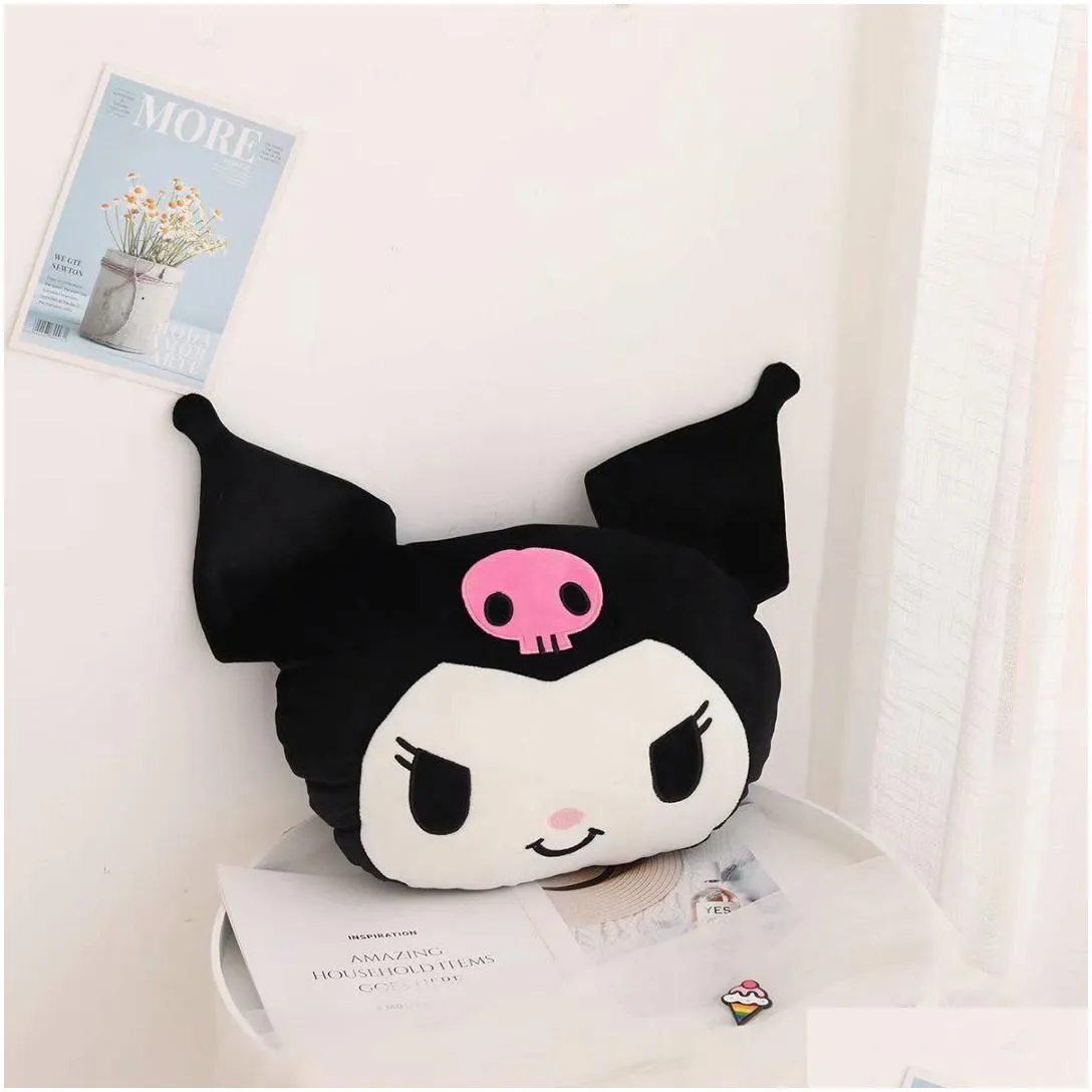  kuromi melody kawaii plushie decorative pillow hugs anime stuffed toys exquisite gifts for girls282t