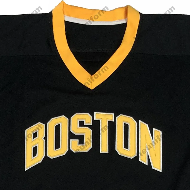 Men's 1996 Movie Boston Happy Gilmore #18 Adam Sandler Ice Hockey Jersey Stitched