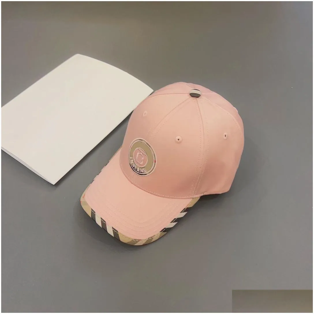 casquette designers hat luxury fashion letters baseball cap stripe stitching women men sports ball caps outdoor travel sun hat very