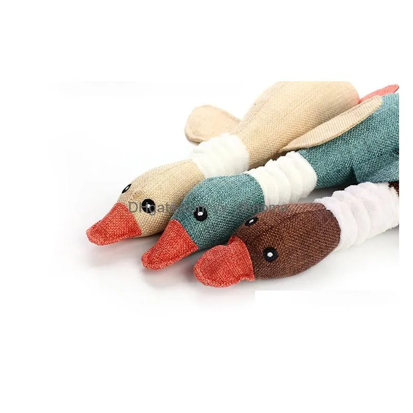 goose dog toys sounder bird chews toy dogs cats pets accessories drop ship 360030