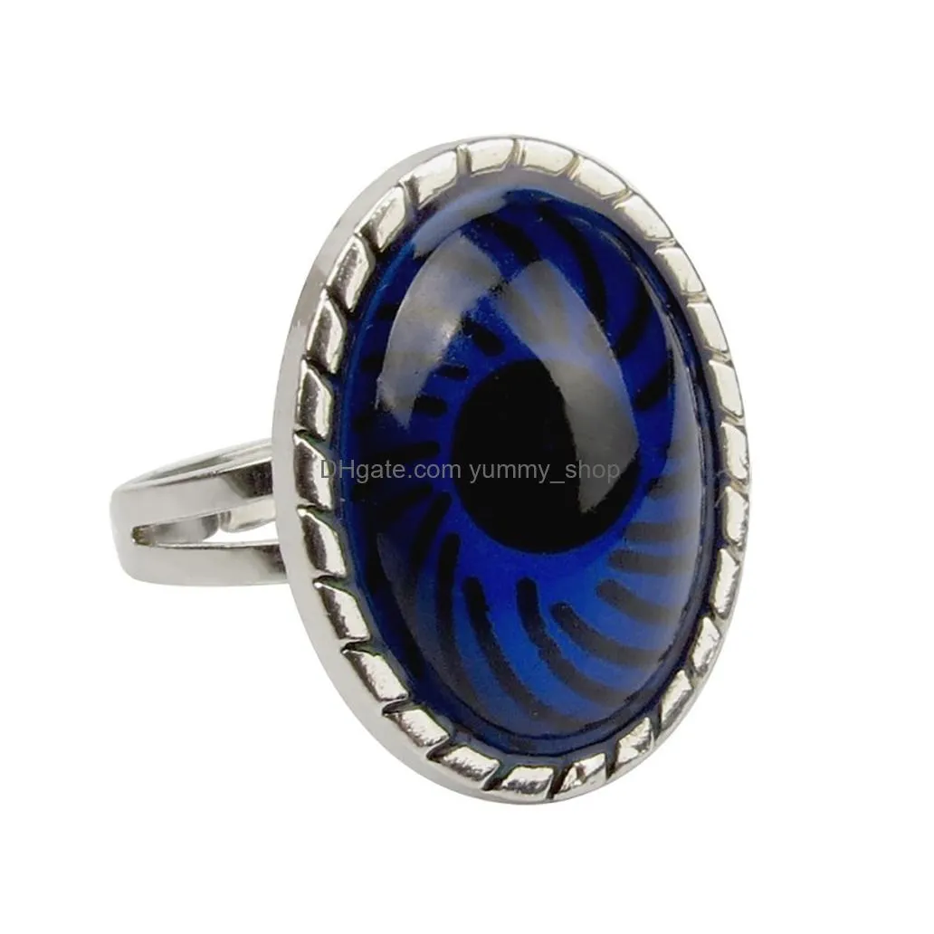 changing color eye ring temperature sensing charm mood rings band fashion jewelry will and sandy