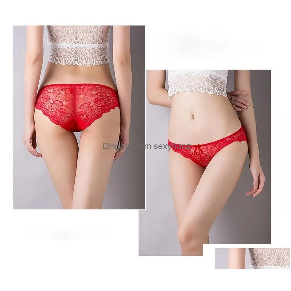 see through womens panties lace low waist bikini briefs panty sexy underwear lingerie underpants for slim women clothing