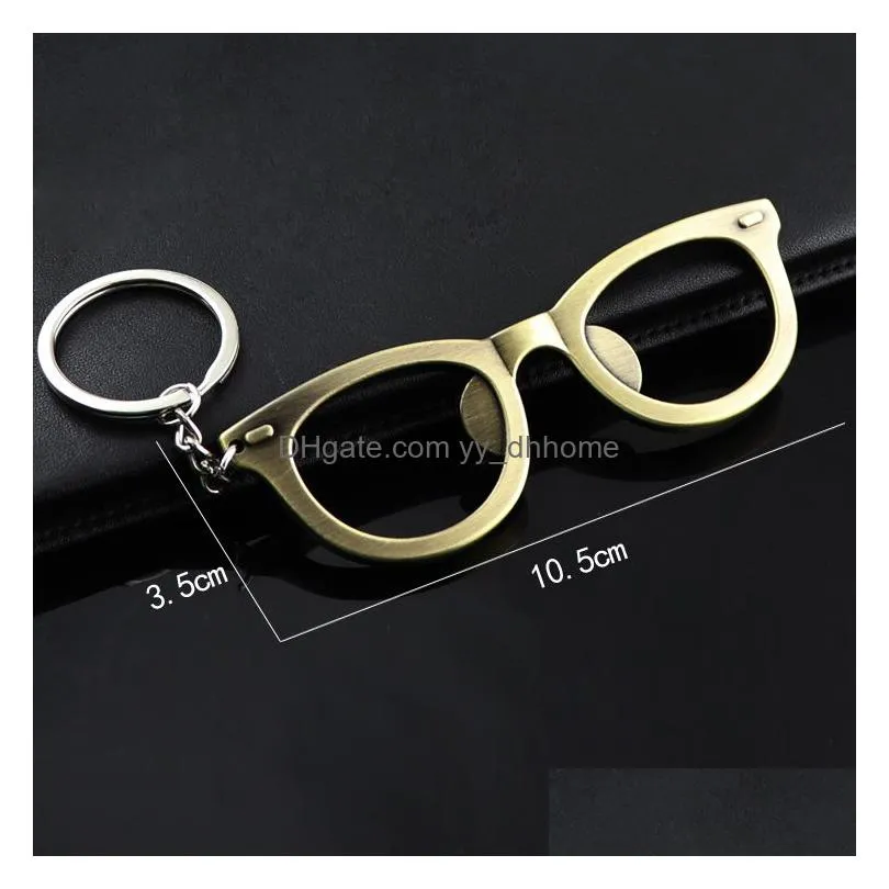 sunglass beer bottle opener key ring metal glass keychain bottles top handbag bags fashion jewelry for women men will and sandy