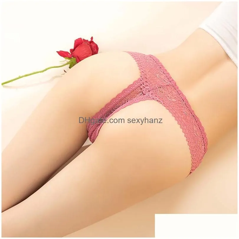women lace bow panties t back lady underwears g string see through brief thong sexy lingerie underwear clothing