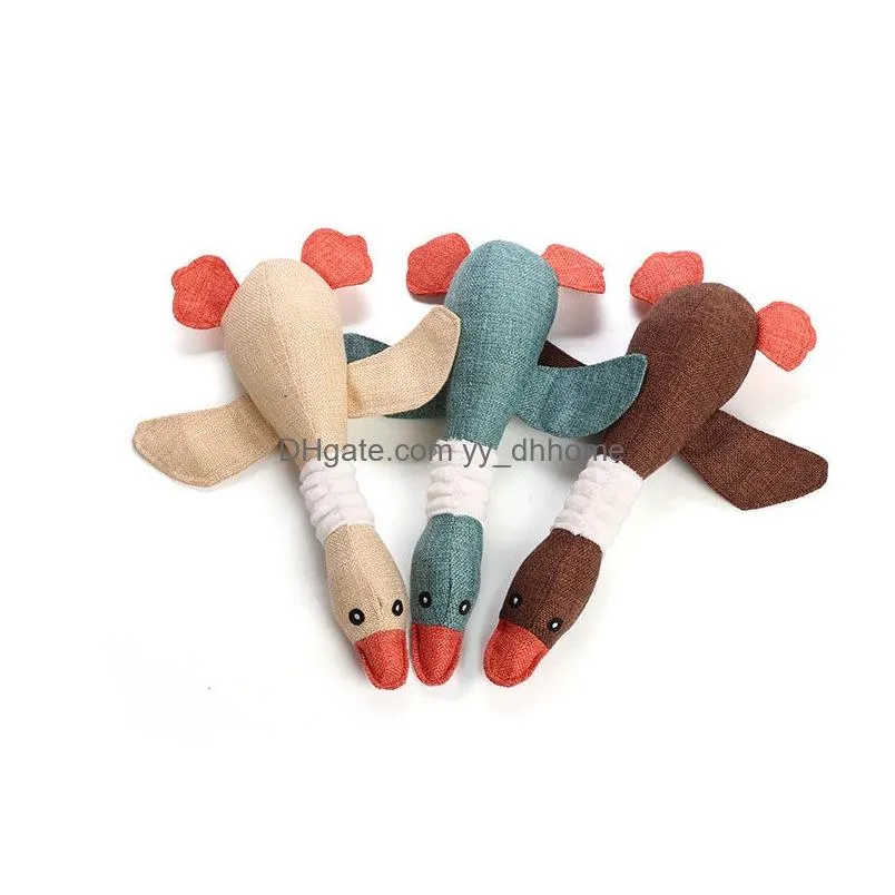 goose dog toys sounder bird chews toy dogs cats pets accessories drop ship 360030