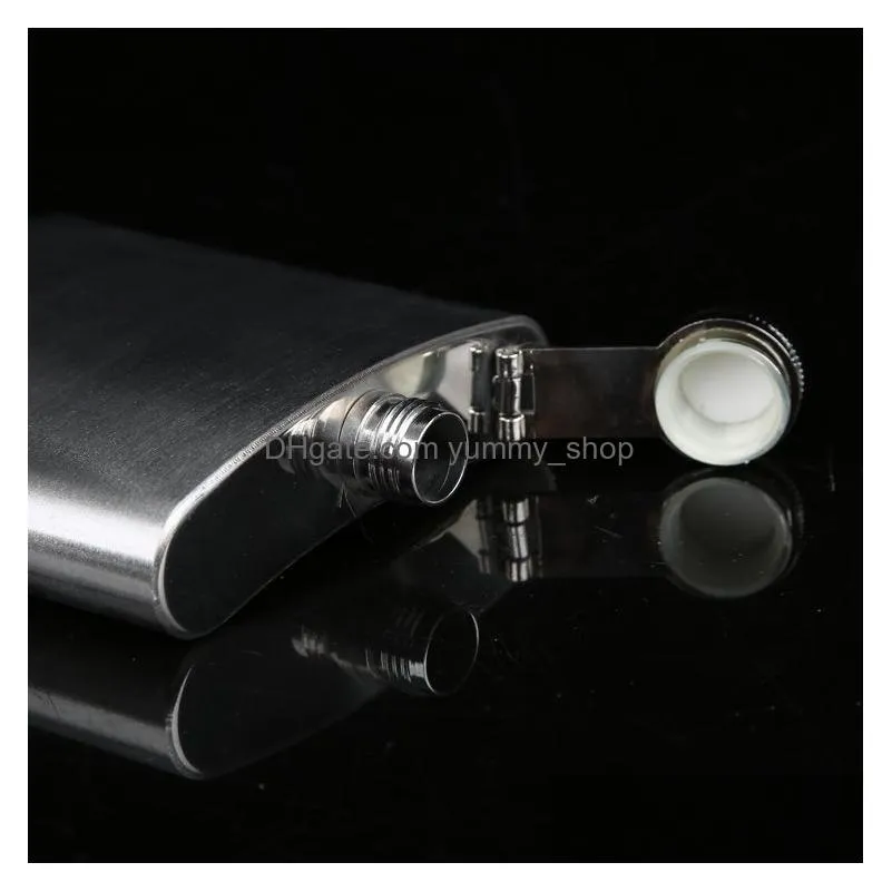 110oz stainless steel hip flask mini pocket wine pot water bottle liquor alcohol whisky flagons flasks home ketchen bar outdoor