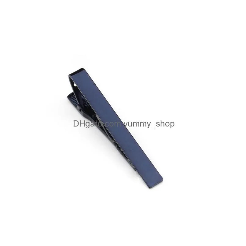 simple tie clips shirts business suits red black gold ties bar clasps fashion jewelry for men gift will and sandy