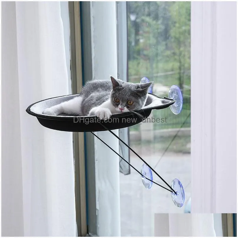 cat hammock sucked type window glass cattery cat bed new pet dog accessories fashion 360068
