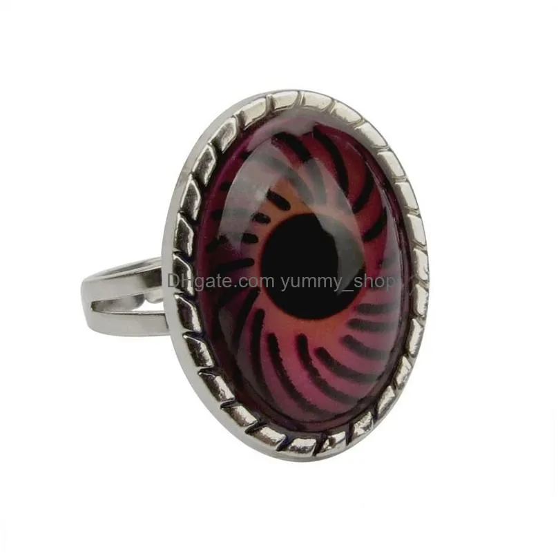 changing color eye ring temperature sensing charm mood rings band fashion jewelry will and sandy