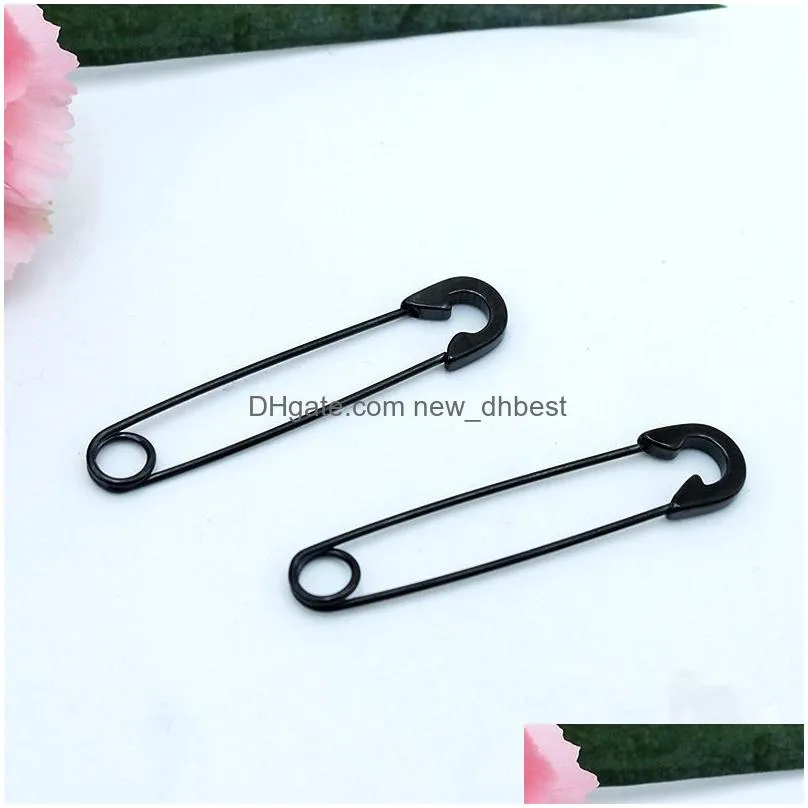 stainless steel pins brooch gold diy brooches badge safety pin craft findings sewing jewelry making supplies