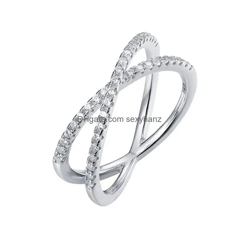 princess round cut diamond ring 18k rose gold cross filled jewelry bridal wedding engagement anniversary