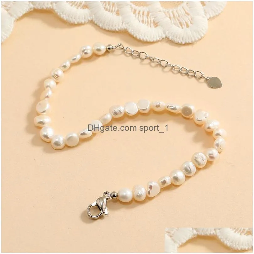  water bracelet real freshwater cultured natural baroque pearl bracelet jewelry bangle adjustable pearl bracelets