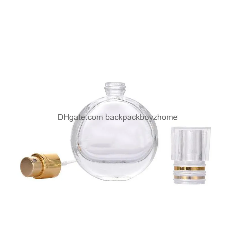 25ml refillable glass spray perfume bottle glass atomizer bottles packing bottles empty cosmetic container travel care perfume bottle
