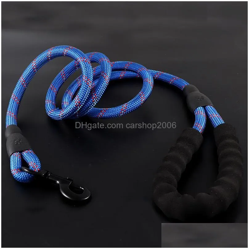 pet supplies dog leash for small large dogs leashes reflective dog leash rope pets lead dog collar harness nylon running leashes dbc