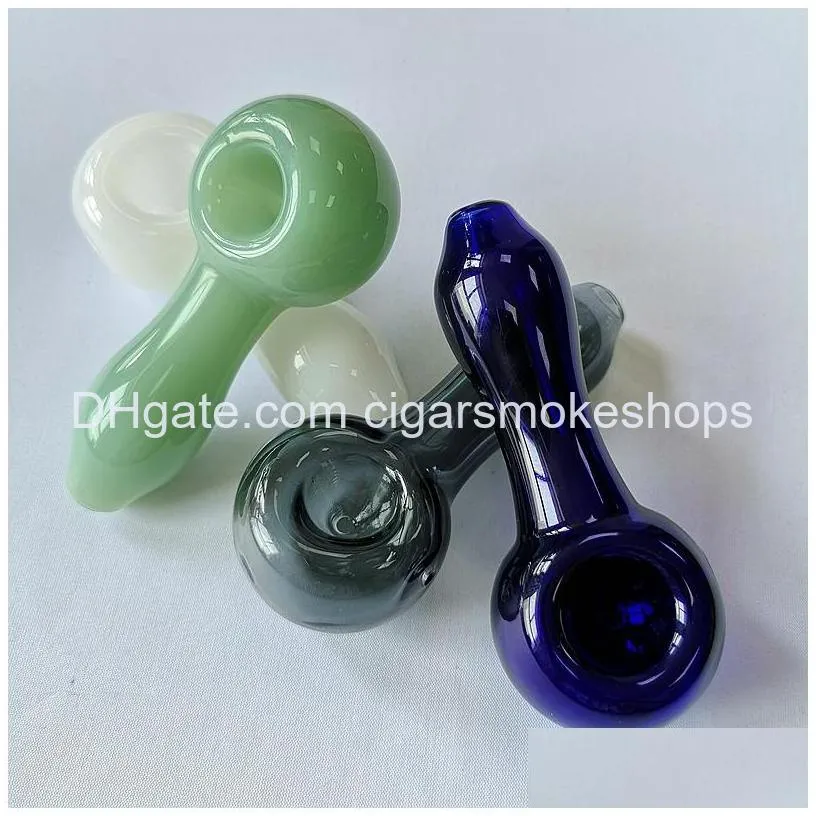 heady glass pipes bent type oil burner pipe mini glass pyrex oil burner pipes clear smoking hand pipe sw69